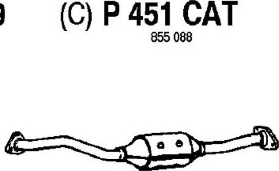 Fenno P451CAT - Catalytic Converter car-mod.net