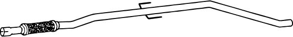 Fenno P4353 - Exhaust Pipe car-mod.net