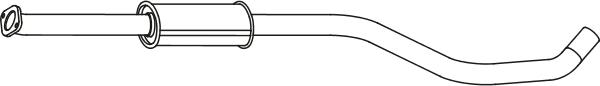 Fenno P43024 - Middle Silencer car-mod.net