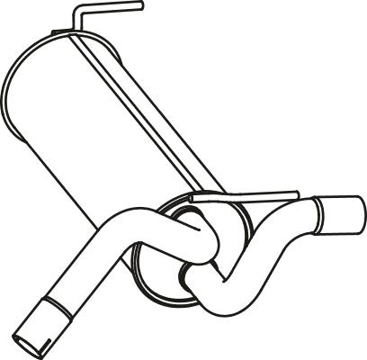 Fenno P43025 - End Silencer car-mod.net