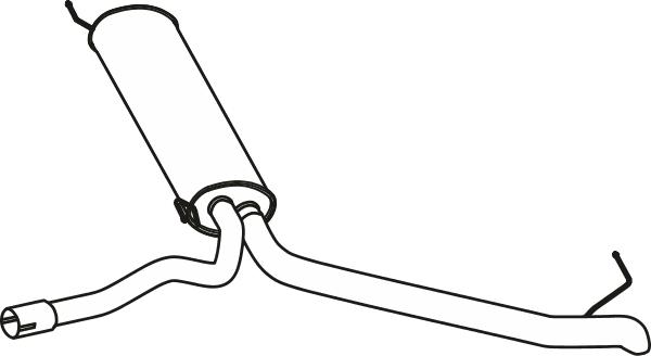 Fenno P55013 - End Silencer car-mod.net