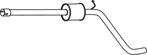 Fenno P55012 - Middle Silencer car-mod.net