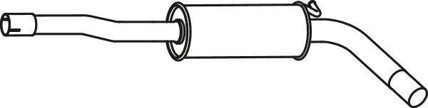 Fenno P55029 - Middle Silencer car-mod.net