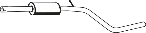 Fenno P19020 - Middle Silencer car-mod.net