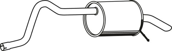 Fenno P19021 - End Silencer car-mod.net