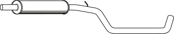Fenno P11061 - Middle Silencer car-mod.net