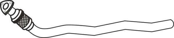 Fenno P1357 - Exhaust Pipe car-mod.net