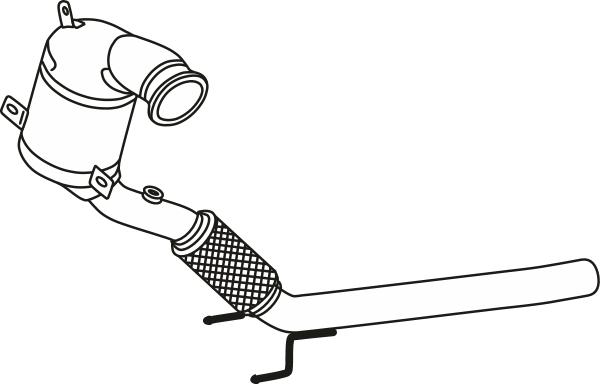 Fenno P8135CAT - Catalytic Converter car-mod.net