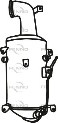 Fenno P8899DPF - Soot / Particulate Filter, exhaust system car-mod.net