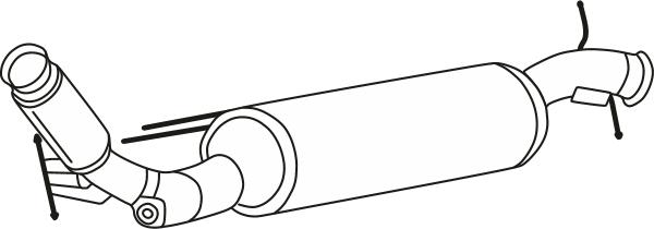 Fenno P8811DPF - SCR Catalytic Converter car-mod.net