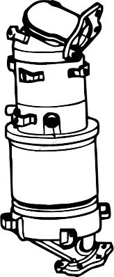 Fenno P8826DPF - Soot / Particulate Filter, exhaust system car-mod.net