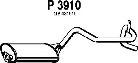 Fenno P3910 - End Silencer car-mod.net