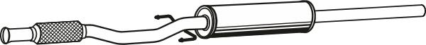Fenno P3085 - Middle Silencer car-mod.net