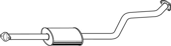 Fenno P3850 - Middle Silencer car-mod.net