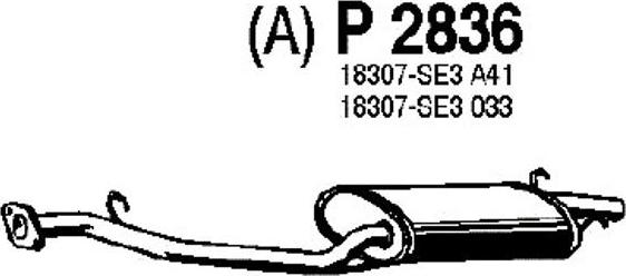 Fenno P2836 - End Silencer car-mod.net