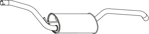 Fenno P23022 - End Silencer car-mod.net
