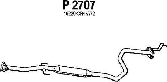 Fenno P2707 - Middle Silencer car-mod.net