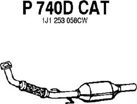 Fenno P740DCAT - Catalytic Converter car-mod.net