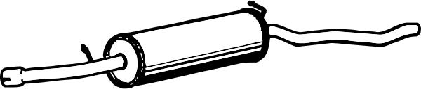 Fenno P7544 - Middle Silencer car-mod.net