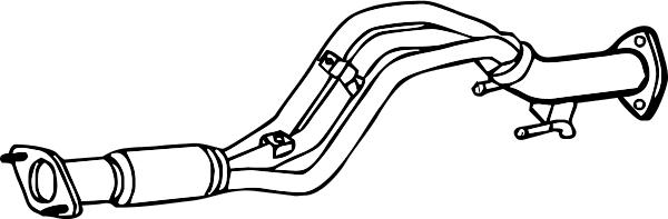 Fenno P7548 - Exhaust Pipe car-mod.net