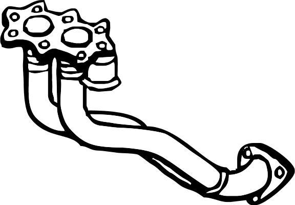 Fenno P7512 - Exhaust Pipe car-mod.net
