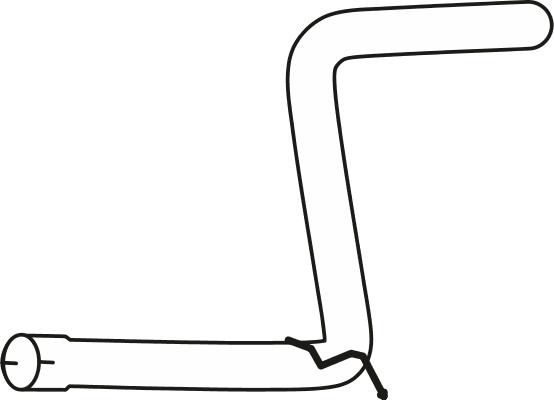 Fenno P7168 - Exhaust Pipe car-mod.net