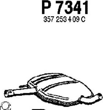 Fenno P7341 - Middle Silencer car-mod.net