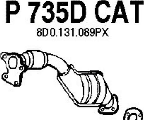Fenno P735DCAT - Catalytic Converter car-mod.net