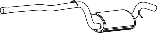 Fenno P72044 - Middle Silencer car-mod.net