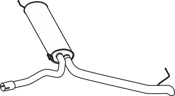 Fenno P72164 - End Silencer car-mod.net