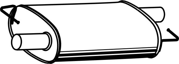 Fenno P72200 - Middle Silencer car-mod.net