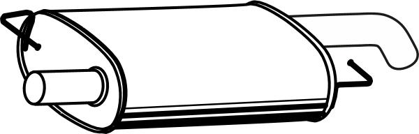 Fenno P72201 - Middle Silencer car-mod.net