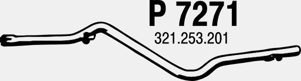 Fenno P7271 - Exhaust Pipe car-mod.net