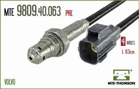 Fenno XL9809.40.063 - Oxygen, Lambda Sensor car-mod.net