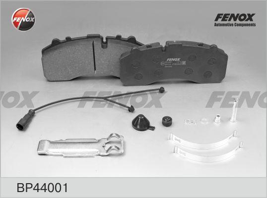 Fenox BP44001 - Brake Pad Set, disc brake car-mod.net