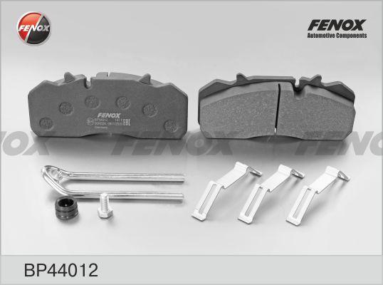 Fenox BP44012 - Brake Pad Set, disc brake car-mod.net