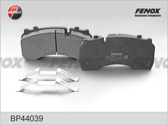 Fenox BP44039 - Brake Pad Set, disc brake car-mod.net