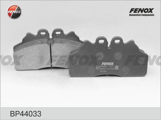 Fenox BP44033 - Brake Pad Set, disc brake car-mod.net