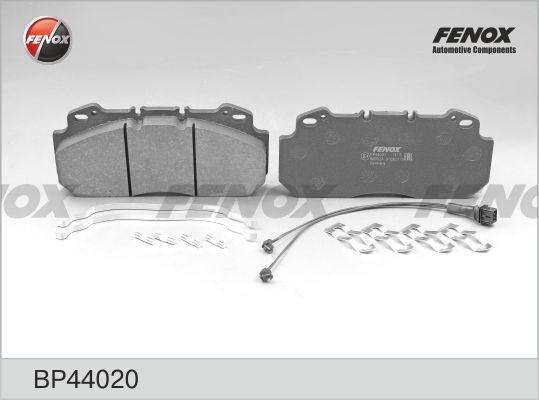 Fenox BP44020 - Brake Pad Set, disc brake car-mod.net