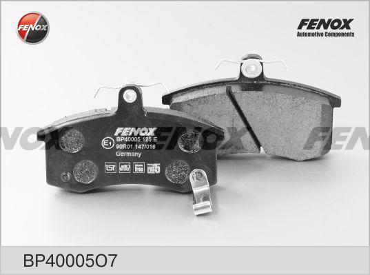 Fenox BP40005O7 - Brake Pad Set, disc brake car-mod.net