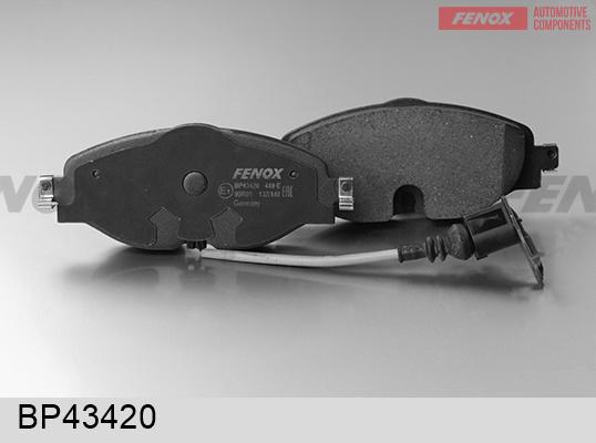 Fenox BP43420 - Brake Pad Set, disc brake car-mod.net