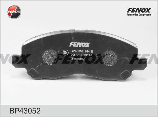 Fenox BP43052 - Brake Pad Set, disc brake car-mod.net