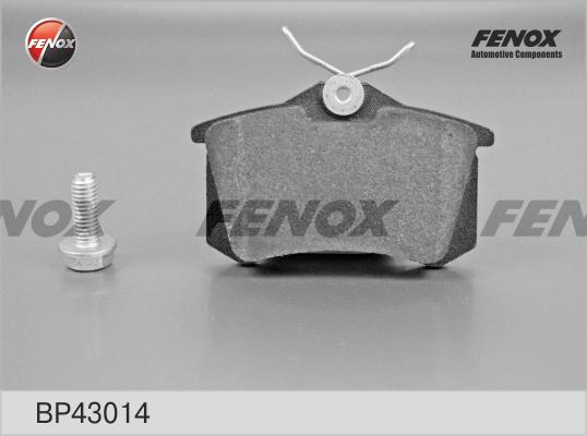 Fenox BP43014 - Brake Pad Set, disc brake car-mod.net