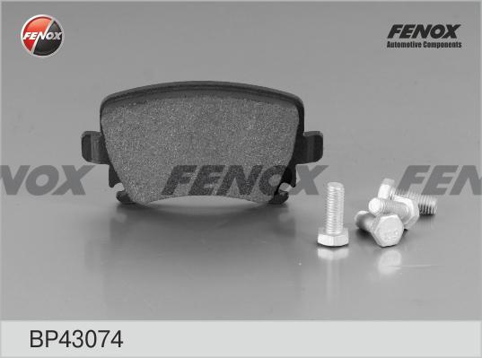 Fenox BP43074 - Brake Pad Set, disc brake car-mod.net