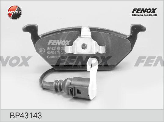 Fenox BP43143 - Brake Pad Set, disc brake car-mod.net