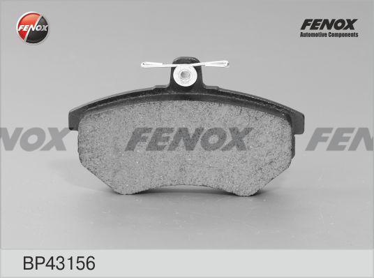 Fenox BP43156 - Brake Pad Set, disc brake car-mod.net