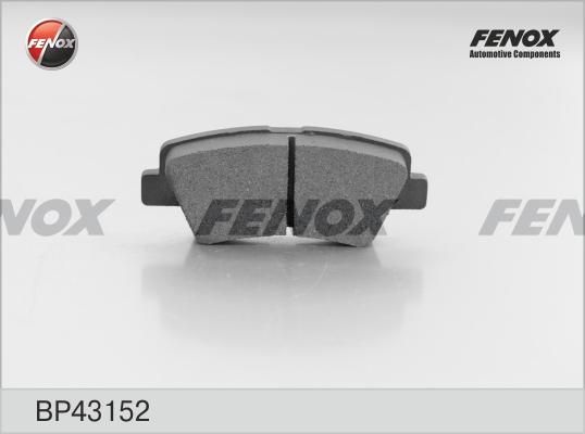Fenox BP43152 - Brake Pad Set, disc brake car-mod.net