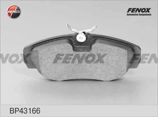 Fenox BP43166 - Brake Pad Set, disc brake car-mod.net
