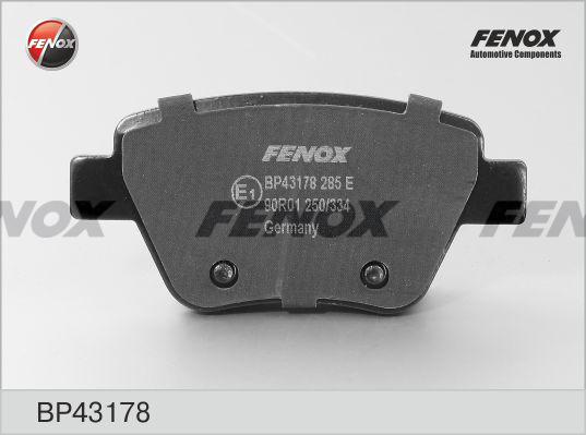 Fenox BP43178 - Brake Pad Set, disc brake car-mod.net
