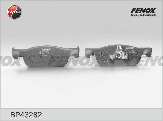 Fenox BP43282 - Brake Pad Set, disc brake car-mod.net